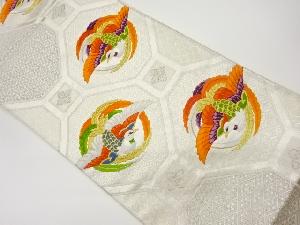 リサイクル 蜀江文に鳳凰模様織出し袋帯